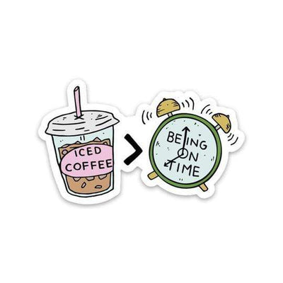 All Products Iced Coffee Sticker